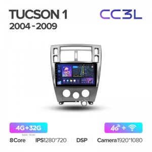 Teyes cc3L 4+32  Hyundai Tucson 2004-2009