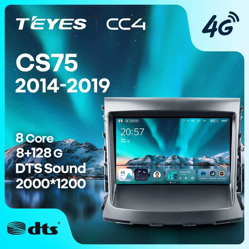 Teyes cc4 для Changan CS75 2014-2019 Teyes cc4 для Changan CS75 2014-2019