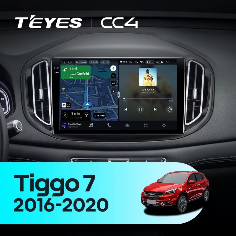 Teyes cc4 для Chery Tiggo 2016-2020 Teyes cc4 для Chery Tiggo 2016-2020