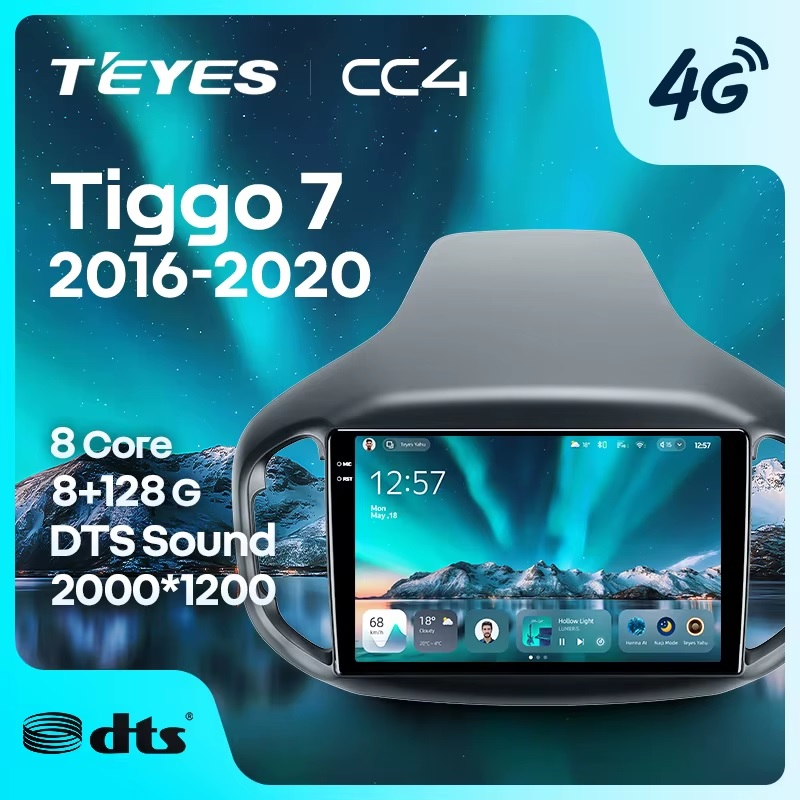 Teyes cc4 для Chery Tiggo 2016-2020 Teyes cc4 для Chery Tiggo 2016-2020