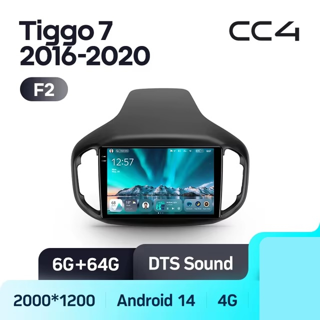 Teyes cc4 для Chery Tiggo 2016-2020 Teyes cc4 для Chery Tiggo 2016-2020