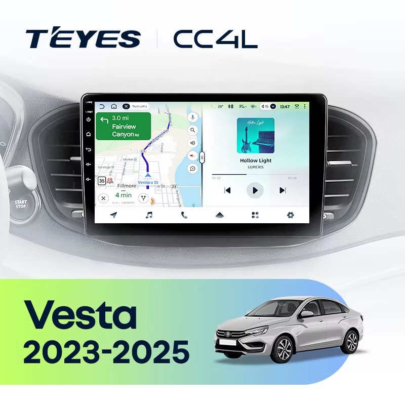 Teyes cc4L для Lada Vesta NG 2023-2026 Teyes cc4L для Lada Vesta NG 2023-2026