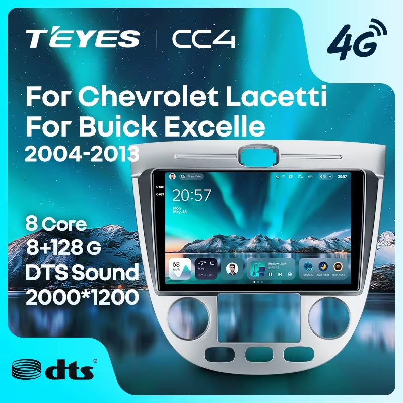 Teyes cc4 для Ravon Gentra Teyes cc4 для Ravon Gentra