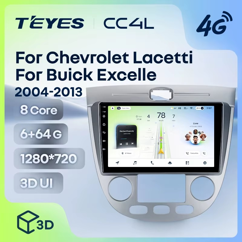 Teyes cc4L для Ravon Gentra Teyes cc4L для Ravon Gentra