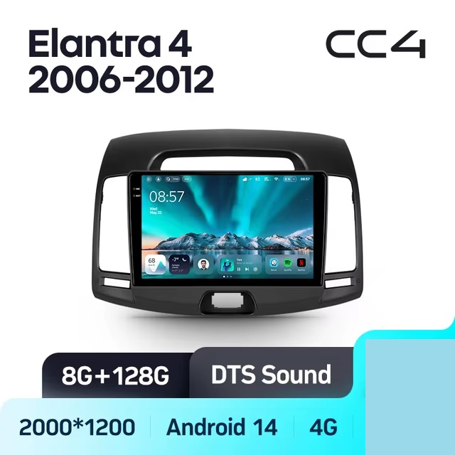 Teyes cc4 ��� Hyundai Elantra 2006-2012