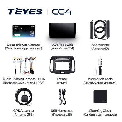 Teyes cc4 ��� Hyundai Elantra 2006-2012