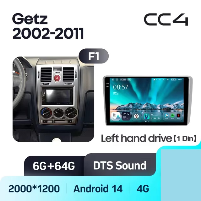 Teyes cc4 ��� Hyundai Getz