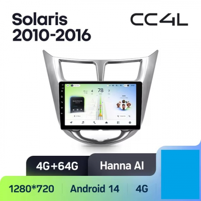 Teyes cc4L ��� Hyundai Solaris 2010-2016