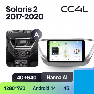 Teyes cc4L ��� Hyundai Solaris 2017+