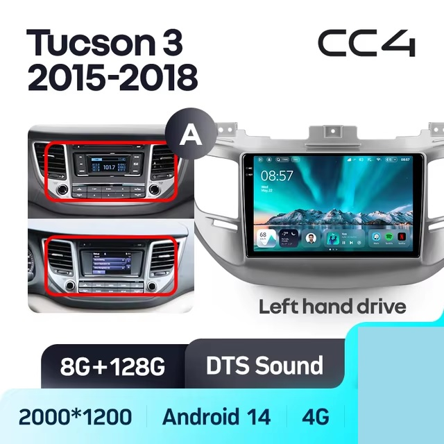 Teyes cc4 ��� Hyundai Tucson/ix35 2015-2018
