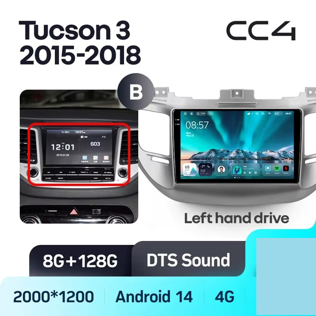 Teyes cc4 ��� Hyundai Tucson/ix35 2015-2018