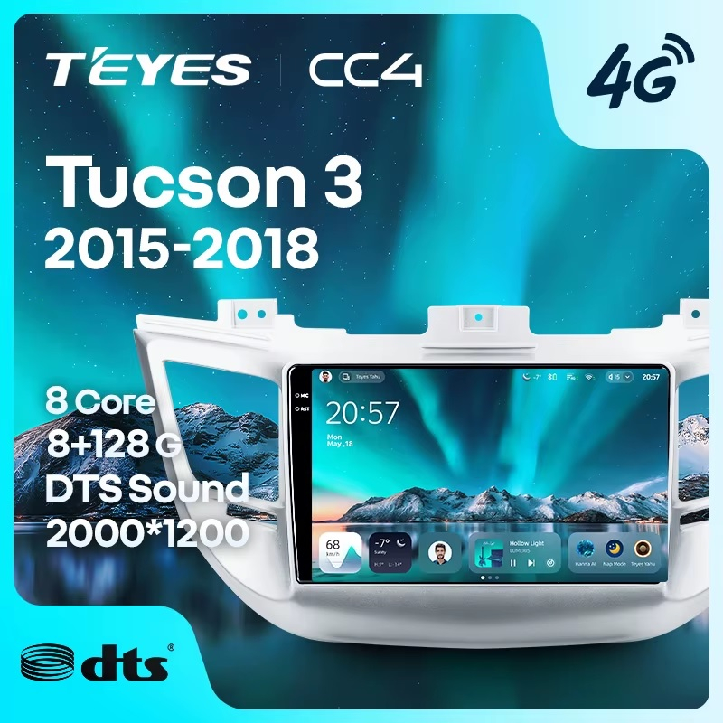 Teyes cc4 ��� Hyundai Tucson/ix35 2015-2018