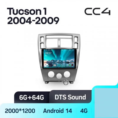 Teyes cc4 ��� Hyundai Tucson 2004-2009