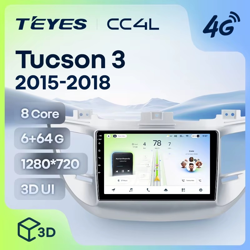 Teyes cc4L ��� Hyundai Tucson/ix35 2015-2018