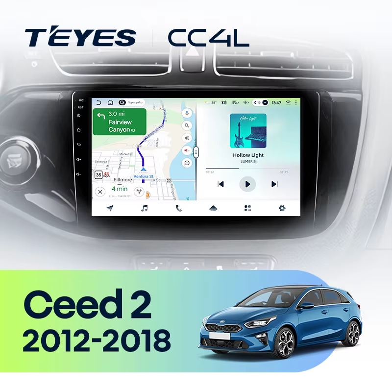 Teyes cc4L для KIA Ceed 2012-2018 Teyes cc4L для KIA Ceed 2012-2018