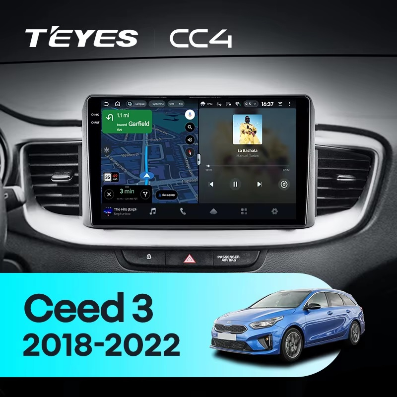 Teyes cc4 ��� KIA Ceed 2018-2022