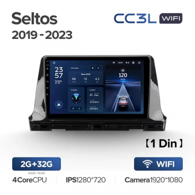 Teyes cc3L WiFi ��� KIA Seltos 2019-2023