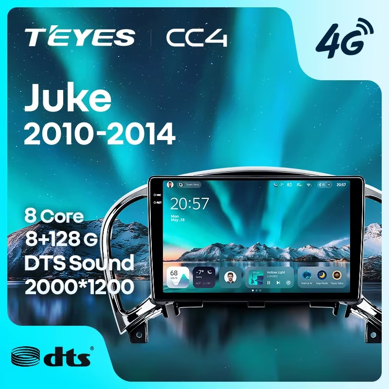 Teyes cc4 ��� Nissan Juke