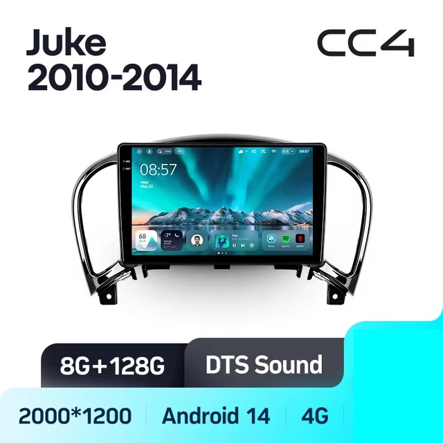 Teyes cc4 ��� Nissan Juke