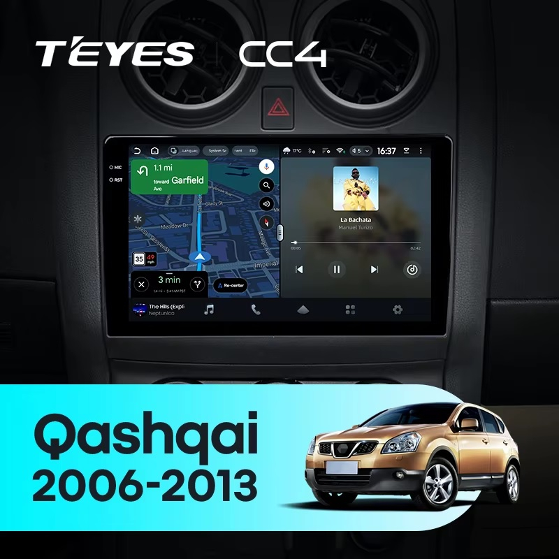 Teyes cc4 ��� Nissan Qashqai J10