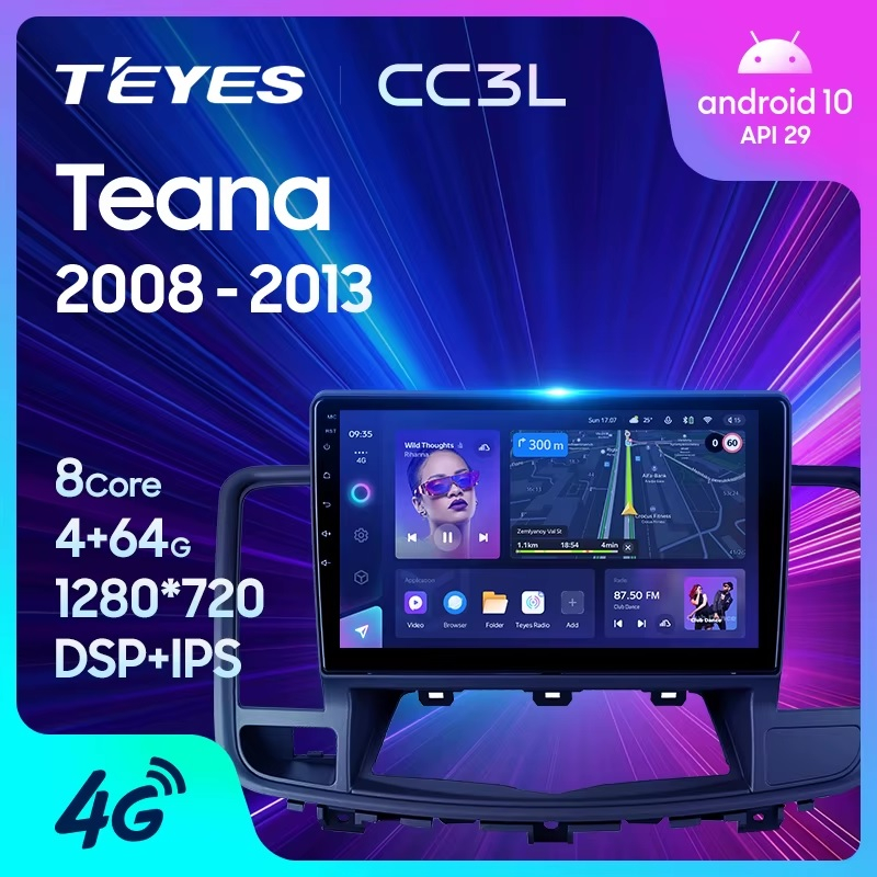 Teyes cc3L ��� Nissan Teana 2008-2013