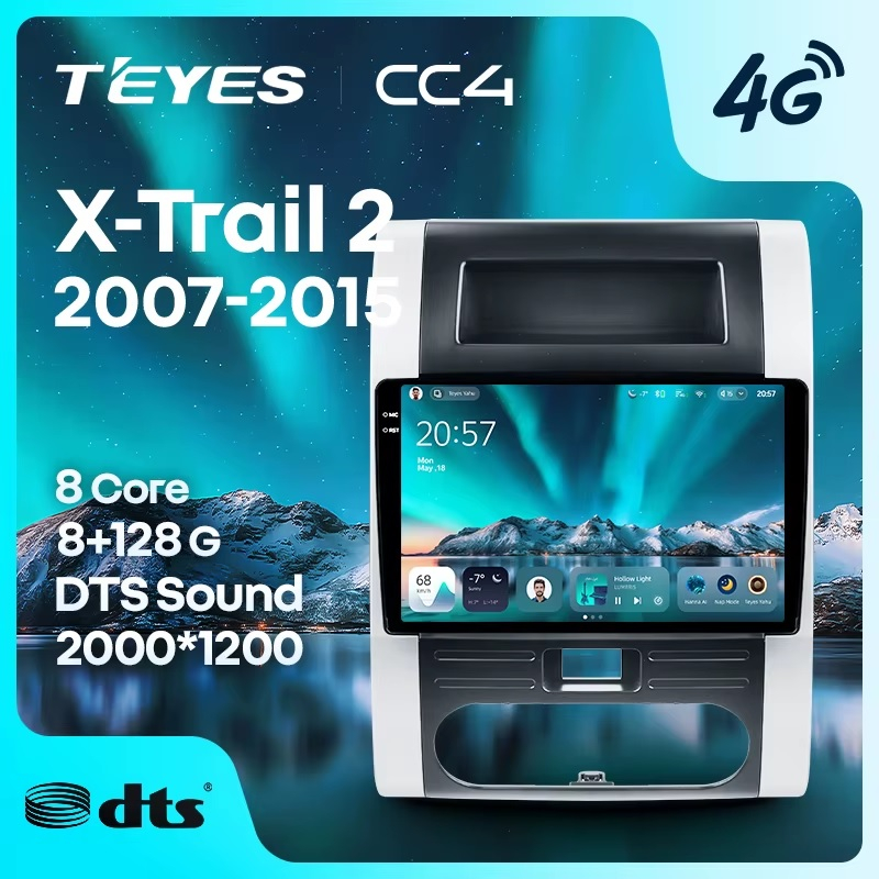 Teyes cc4 ��� Nissan X-Trail T31 2007-2015