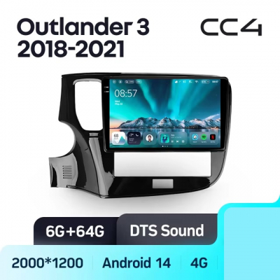 Teyes cc4 ��� Mitsubishi Outlander 3 2018-2021