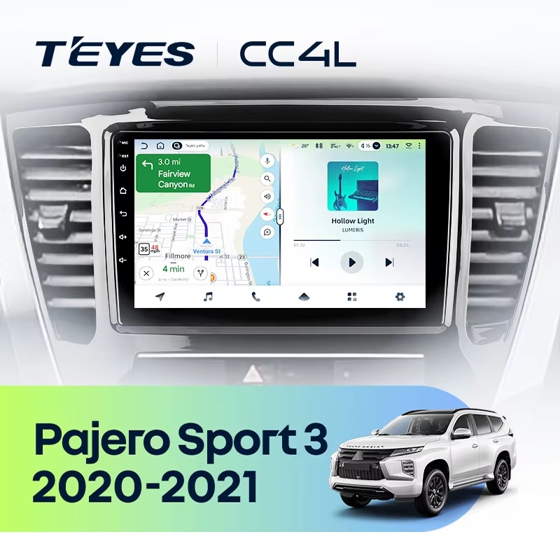 Teyes cc4L для Mitsubishi Pajero Sport 2020-2021 Teyes cc4L для Mitsubishi Pajero Sport 2020-2021