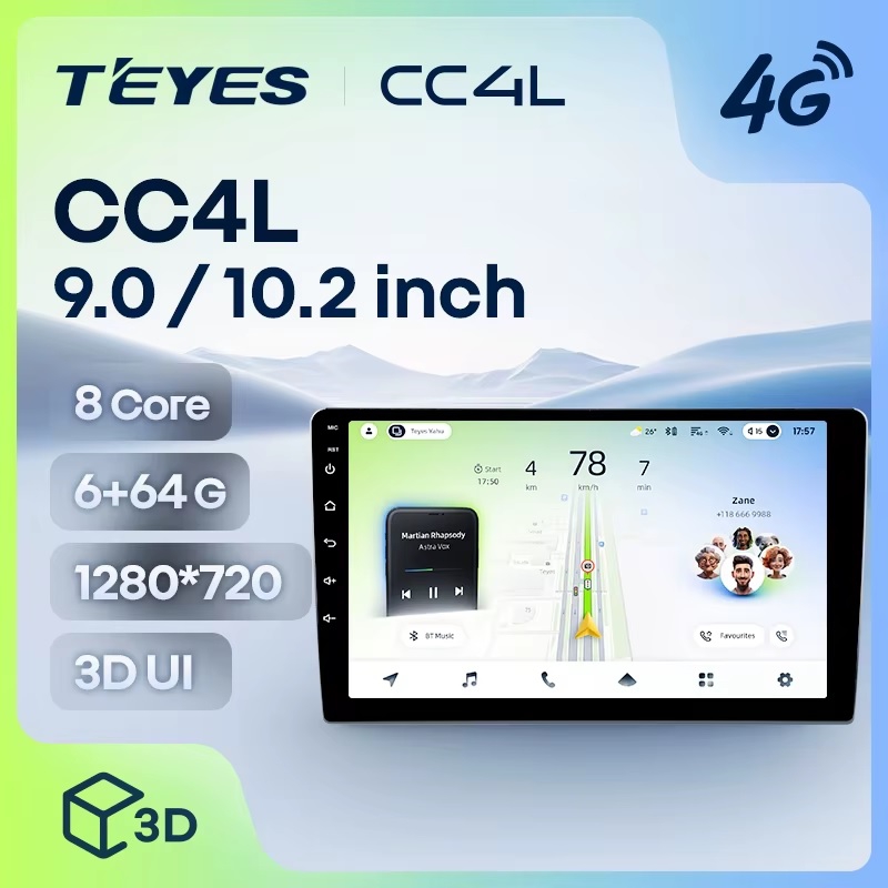 Teyes cc4L  9 ������