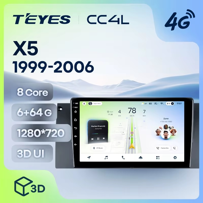 Teyes cc4L ��� BMW X5 1999-2006