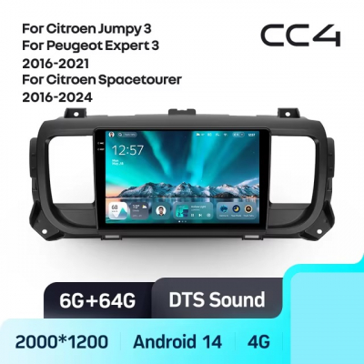 Teyes cc4 ��� Citroen Jumpy Peugeot Expert