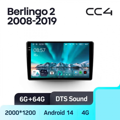 Teyes cc4 ��� Citroen Berlingo 2008-2019