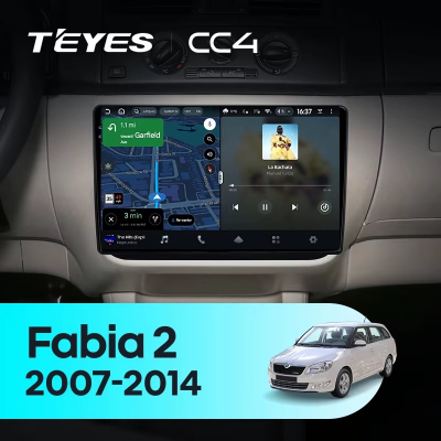 Teyes cc4 ��� Skoda Fabia 2007-2014