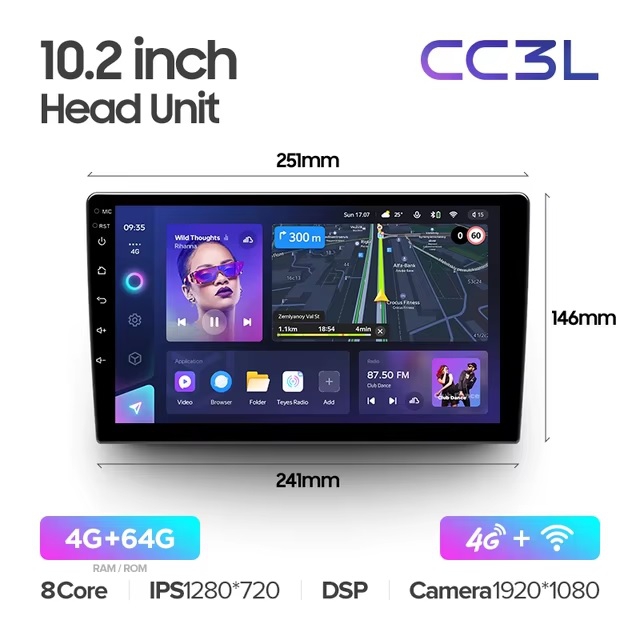 Teyes cc3L 4/64 10 ������