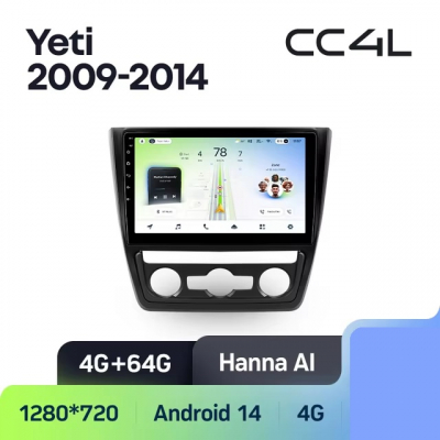 Teyes cc4L ��� Skoda Yeti 2009-2014
