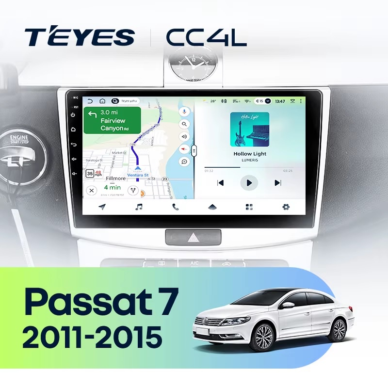Teyes cc4L для VW Passat 2011-2015 Teyes cc4L для VW Passat 2011-2015