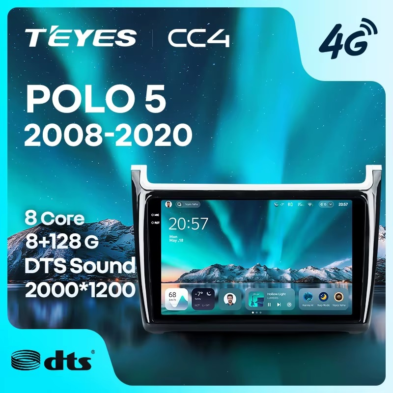 Teyes cc4 ��� VW Polo 2008-2020