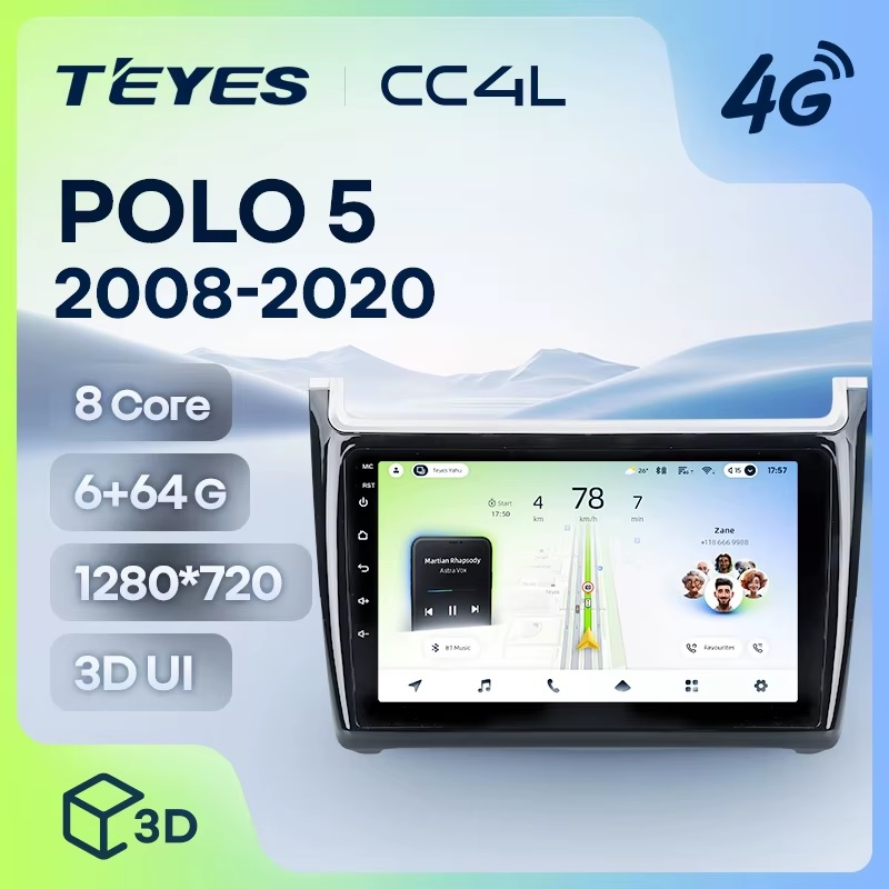 Teyes cc4L ��� VW Polo 2008-2020