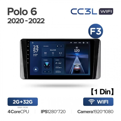 Teyes cc3L WiFi ��� VW Polo 2020-2022