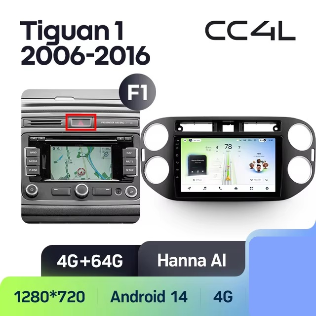 Teyes cc4L ��� VW Tiguan 2006-2016