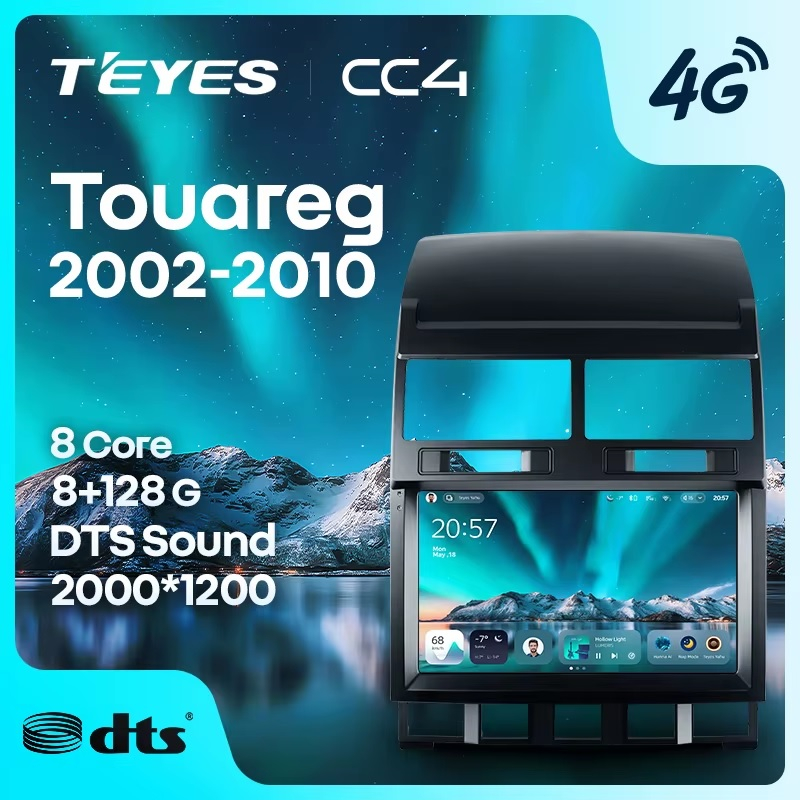Teyes cc4 ��� VW Touareg 2002-2010