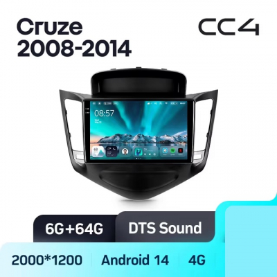 Teyes cc4 ��� Chevrolet Cruze 2008-2014