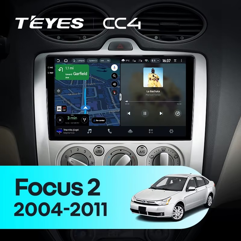 Teyes cc4 ��� Ford Focus 2004-2011