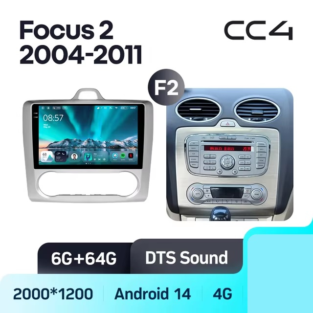 Teyes cc4 ��� Ford Focus 2004-2011