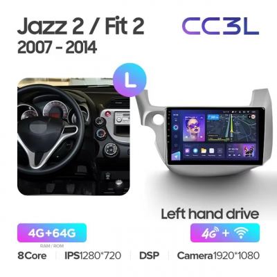 Teyes cc3L ��� Honda Jazz Fit 2007-2014