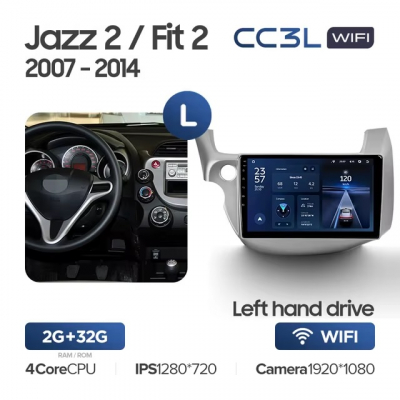 Teyes cc3L WiFi ��� Honda Jazz Fit 2007-2014